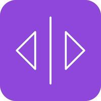 Split Icon Design vector