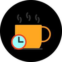 Coffe Break Icon Design vector