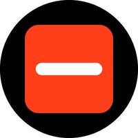 Substraction Icon Design vector