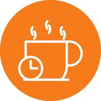 Coffe Break Icon Design vector