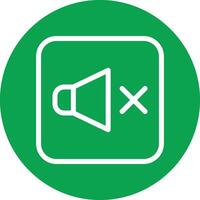 No Volume Icon Design vector
