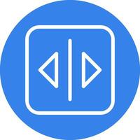 Split Icon Design vector