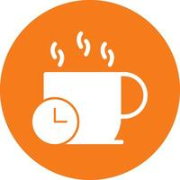 Coffe Break Icon Design vector