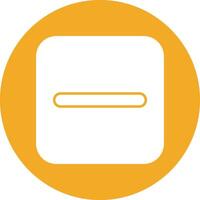 Substraction Icon Design vector