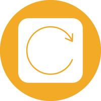 Refresh Icon Design vector