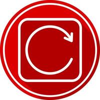 Refresh Icon Design vector