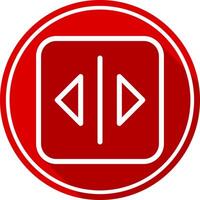 Split Icon Design vector