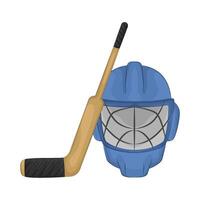 Illustration of hockey vector