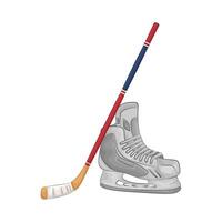 Illustration of hockey vector