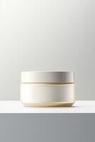 Product Container Mock-up photo