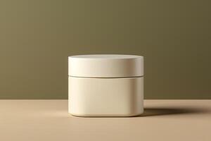 Product Container Mock-up photo