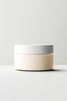 Product Container Mock-up photo