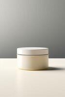 Product Container Mock-up photo