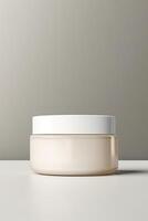 Product Container Mock-up photo