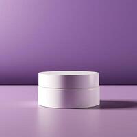 Product Container Mock-up photo