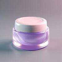 Product Container Mock-up photo