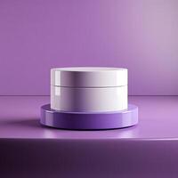Product Container Mock-up photo