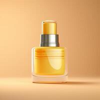 Product Container Mock-up photo