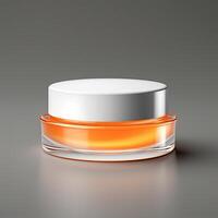 Product Container Mock-up photo