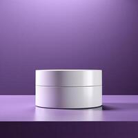 Product Container Mock-up photo
