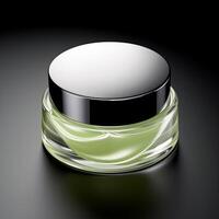 Product Container Mock-up photo