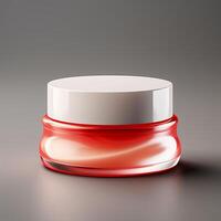 Product Container Mock-up photo