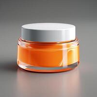 Product Container Mock-up photo