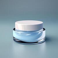 Product Container Mock-up photo