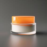Product Container Mock-up photo