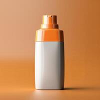 Product Container Mock-up photo