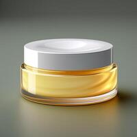 Product Container Mock-up photo