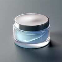 product container mock up photo