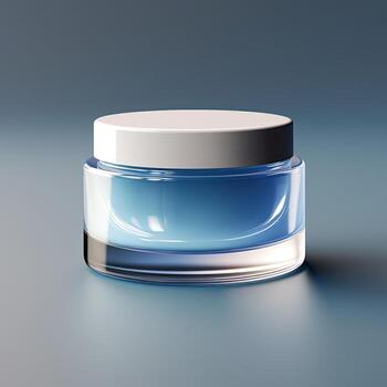 Product Container Mock-up photo