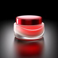 product container mock up photo