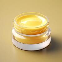 product container mock up photo