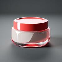 Product Container Mock-up photo