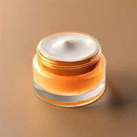 product container mock up photo