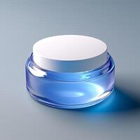 Product Container Mock-up photo