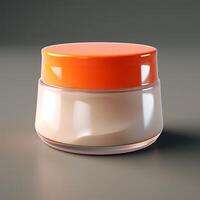 Product Container Mock-up photo