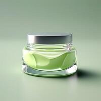 Product Container Mock-up photo