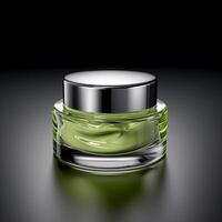 product container mock up photo