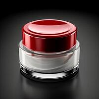 product container mock up photo