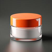 Product Container Mock-up photo