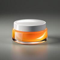 product container mock up photo