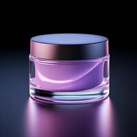 product container mock up photo