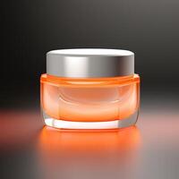 product container mock up photo