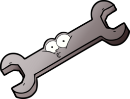 cartoon spanner drawing png