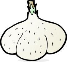 cartoon garlic drawing png
