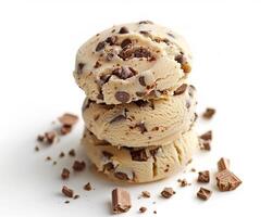 Chocolate Chip Cookie Dough Ice Cream photo