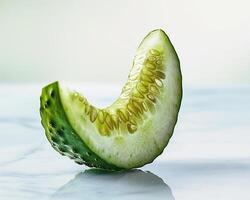 a slice of cucumber photo
